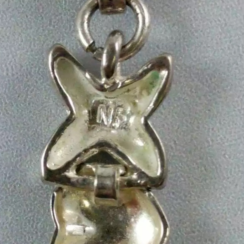 EUC Bundle Only Signed NF Sterling Silver ♥️ Heart 7.5 “ Lobster Clasp - Picture 2 of 4